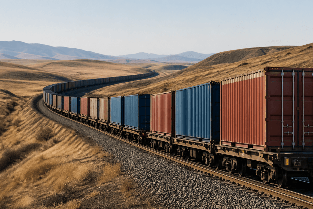 Freight train corridor