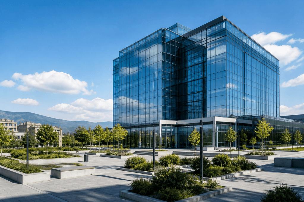 Modern research campus